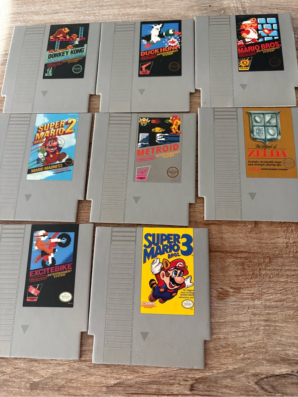 Nintendo NES Game Cartridge coasters